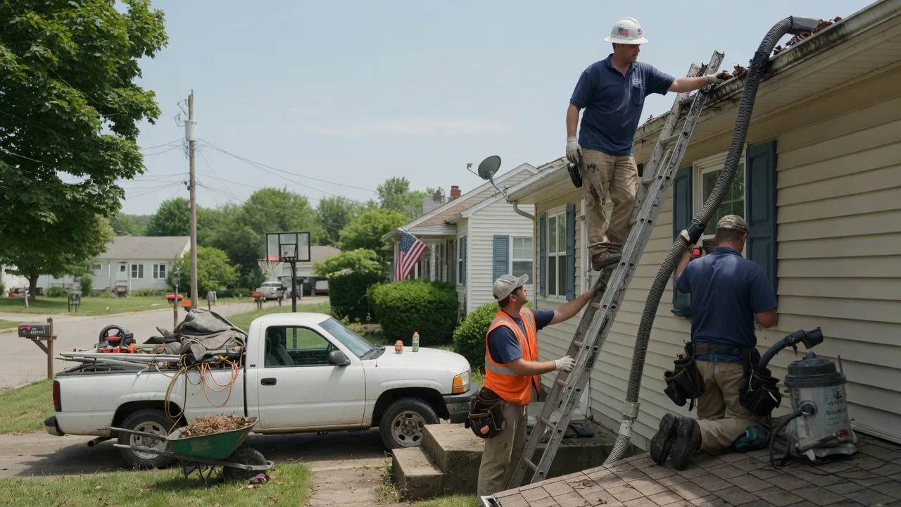 Gutter Installation in Salesville, OH near me
